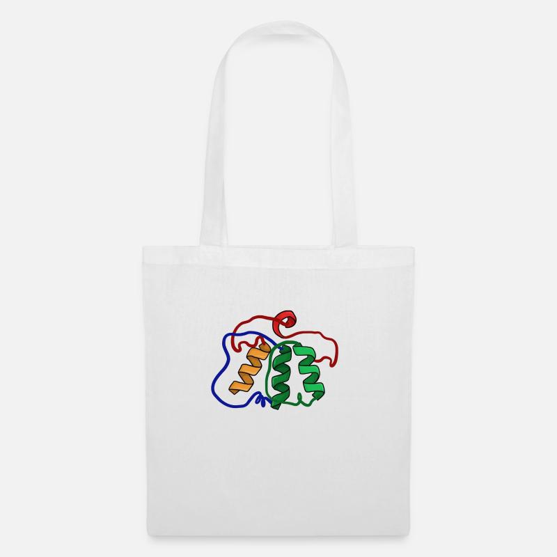 Protein structure - Tote Bag - white