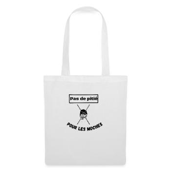Humour moche - humour noir - Sac en tissu - blanc - Devant
