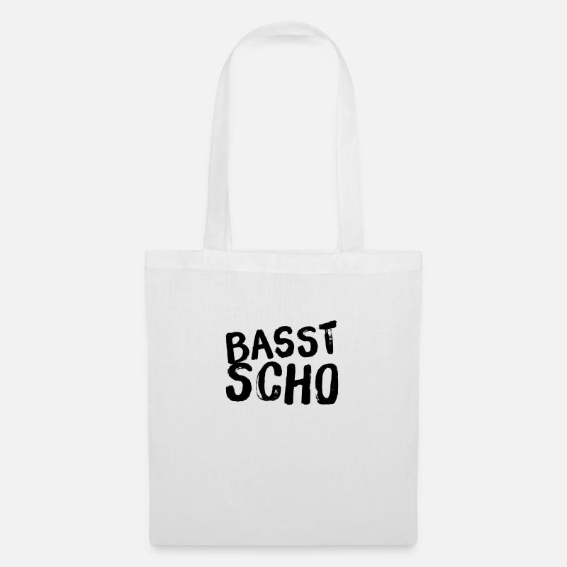 das passt schon - Stoffbeutel - Weiß