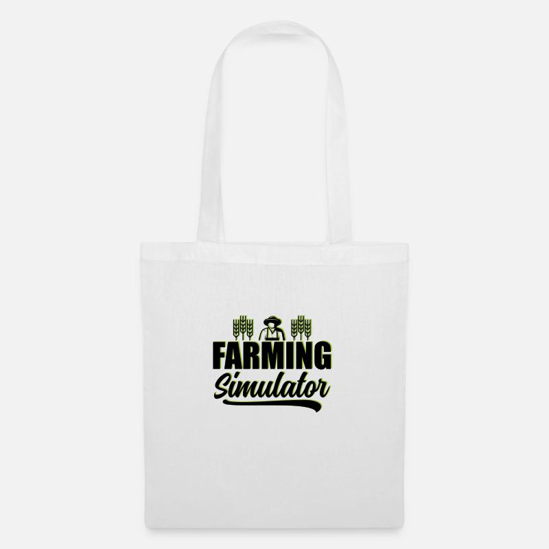 Farming simulator Gardening Gift - Tote Bag - white