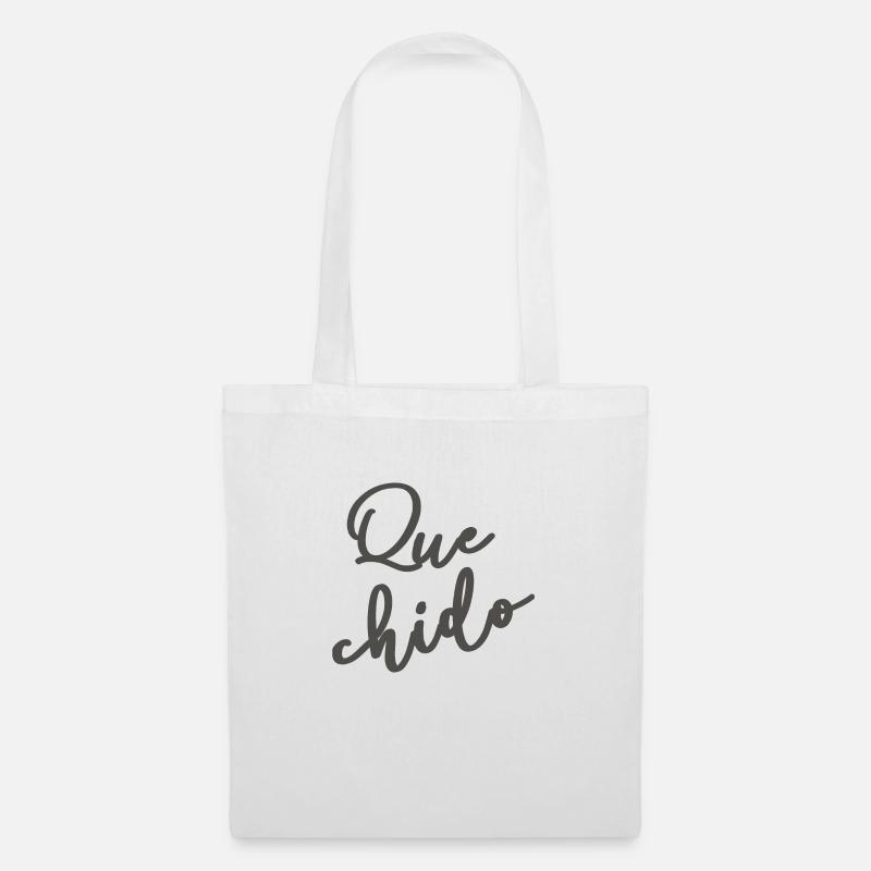 Wie chido. - Stoffbeutel - Weiß