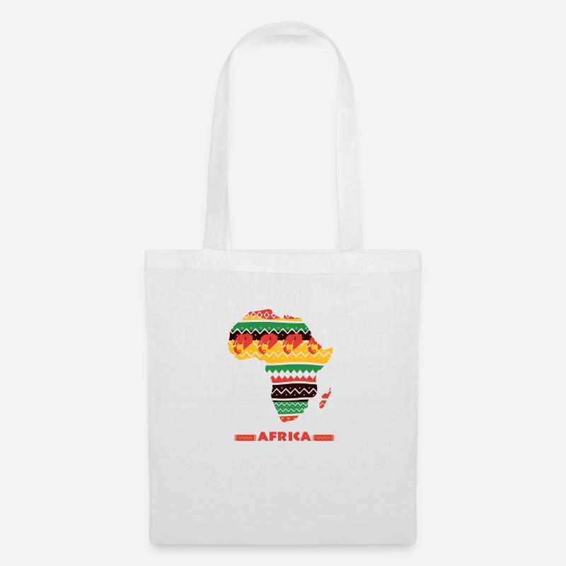 AFRIKA Mutter afrika mia - Stoffbeutel - Weiß