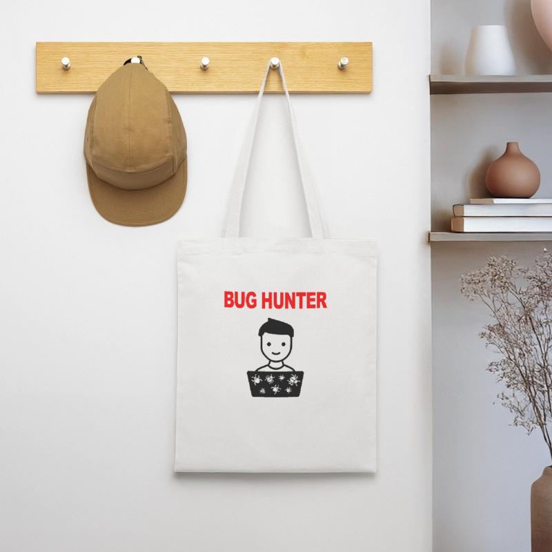 Bug Hunter, Software Testing, Programmer, IT, Bugs Tote Bag
