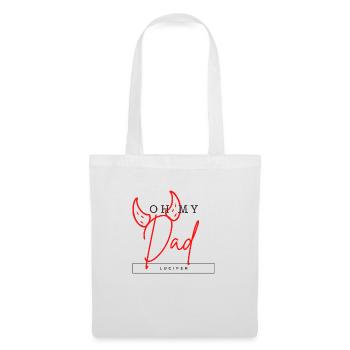 Oh my dad - Lucifer - Tote Bag - white - Front