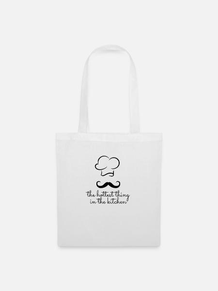 Kochdesign - the hottest thing in the kitchen - Stoffbeutel - Weiß