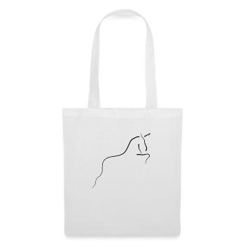 licorne7 - Sac en tissu - blanc - Devant