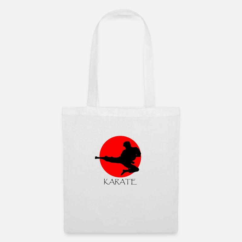 karaté - Sac en tissu - blanc