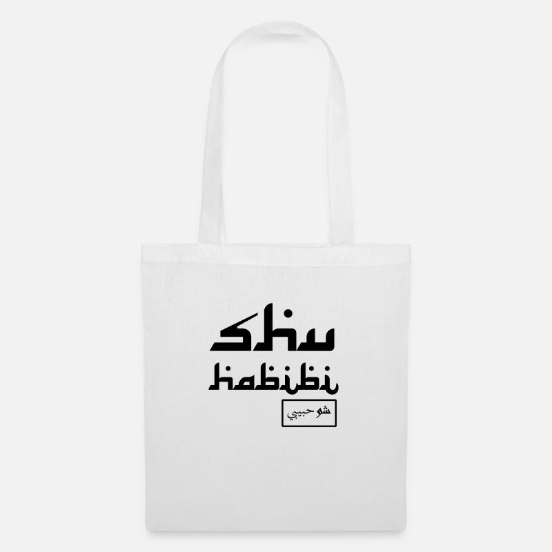 Shu Habibi - Stoffbeutel - Weiß