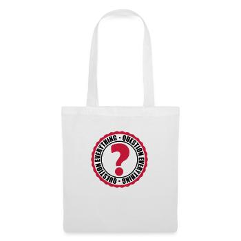 Question Everything Stamp - Tote Bag - white - Front