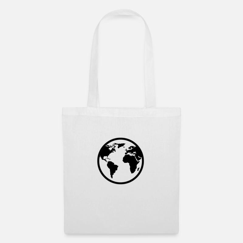 The World - Stoffbeutel - Weiß