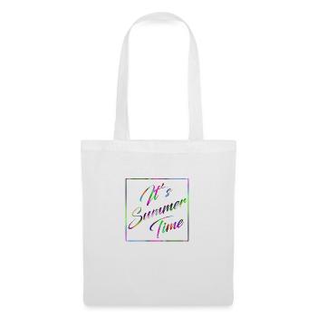 It s Summer Time 1 - Sac en tissu - blanc - Devant
