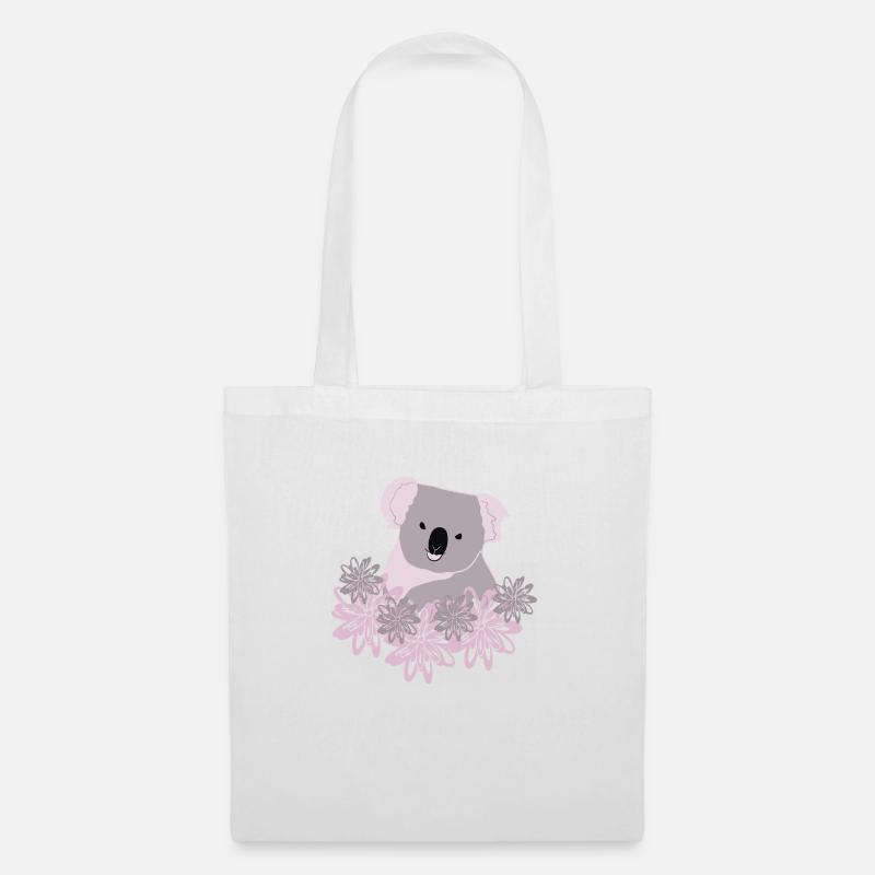 Koala rose - Tote Bag - white