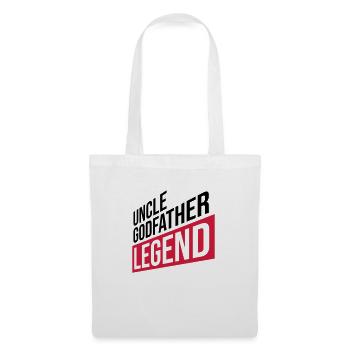 Uncle Godfather Legend Quote - Tote Bag - white - Front