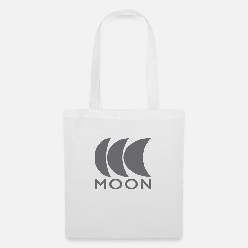Moon - Tote Bag - white