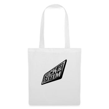 Punk baise le système - Sac en tissu - blanc - Devant