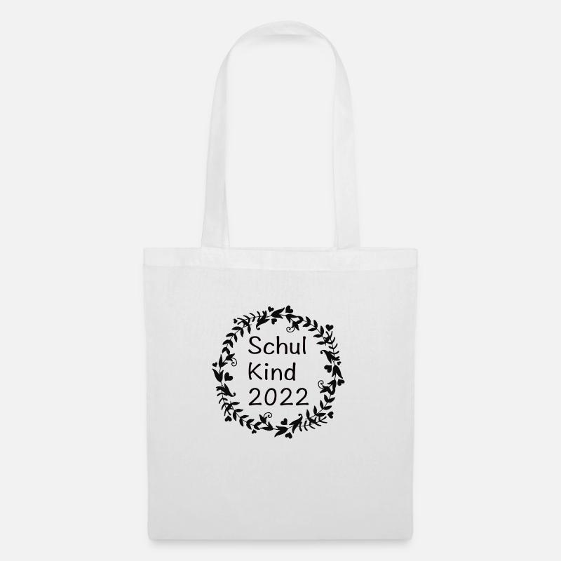 Schulkind Black - Stoffbeutel - Weiß