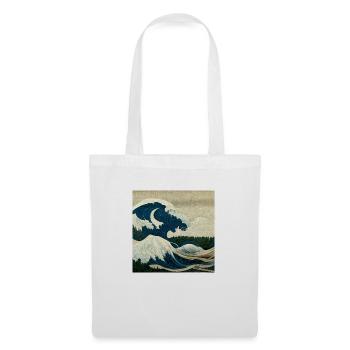 The Great Wave - Tote Bag - white - Front