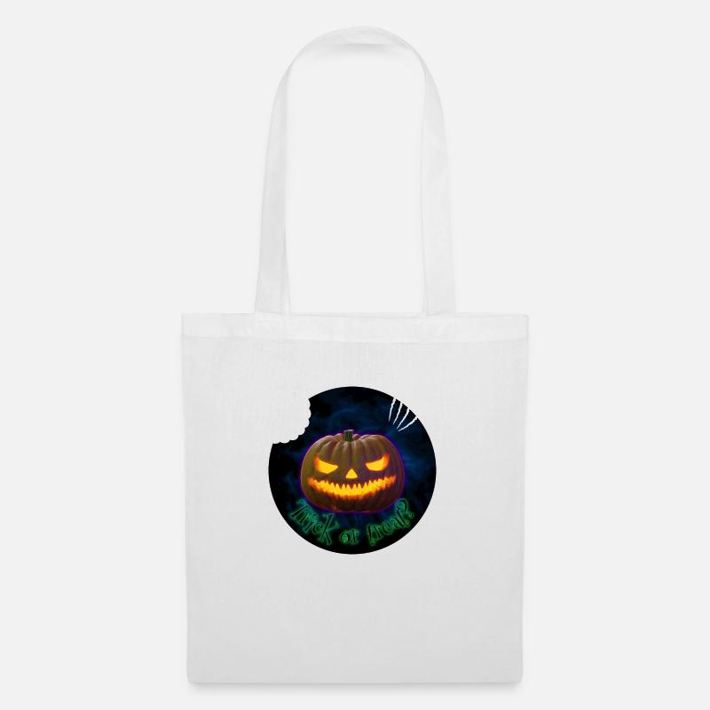 Halloween - Stoffbeutel - Weiß