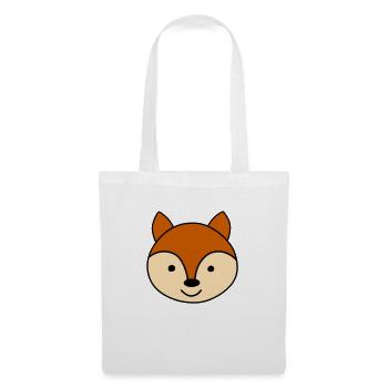 Cute fox - Stoffbeutel - Weiß - Vorne