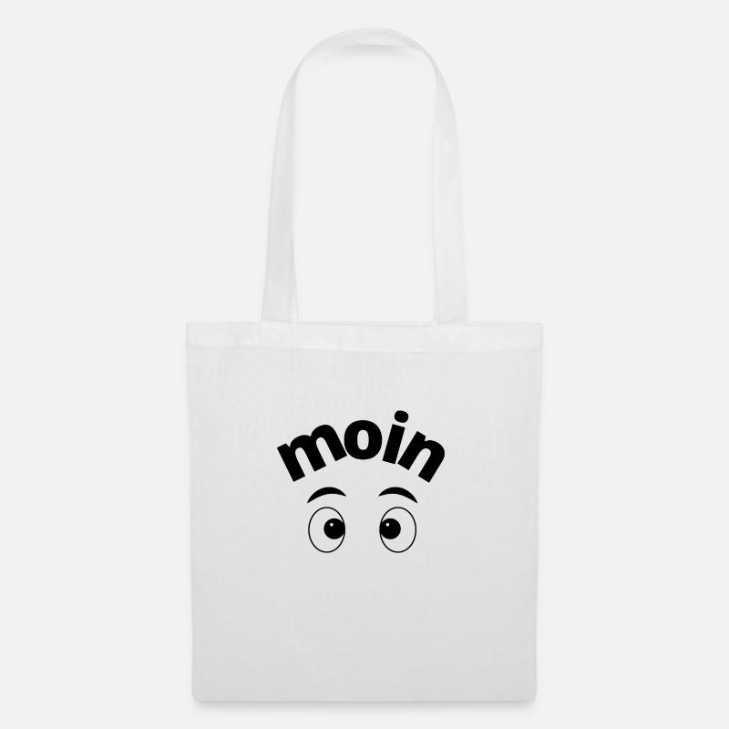 Moin - Stoffbeutel - Weiß