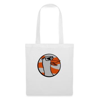 Circle Logo Lunettes de soleil Oie - Sac en tissu - blanc - Devant