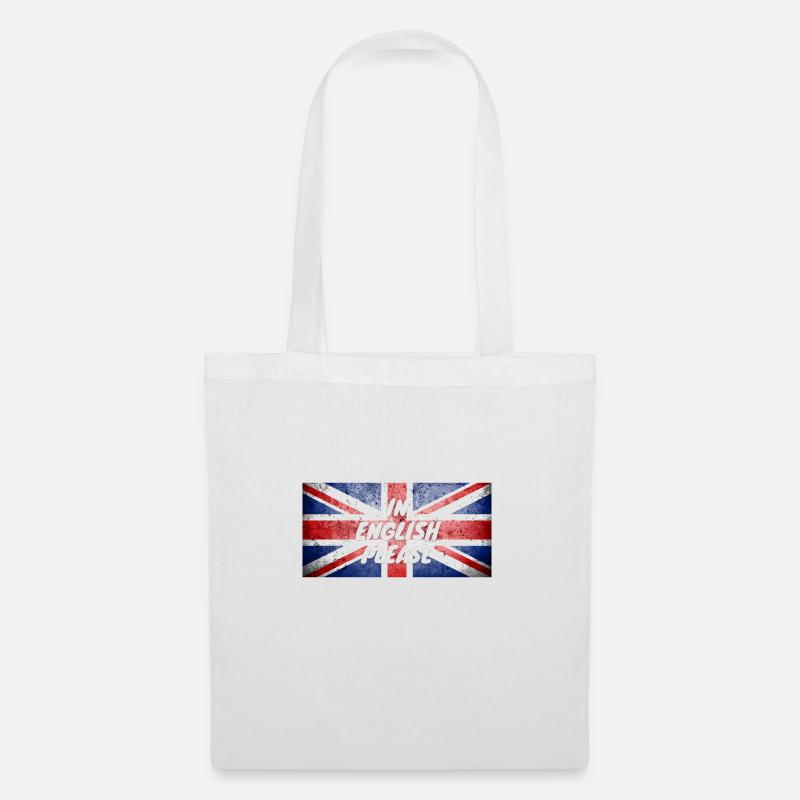In deutsch please - Tote Bag - white
