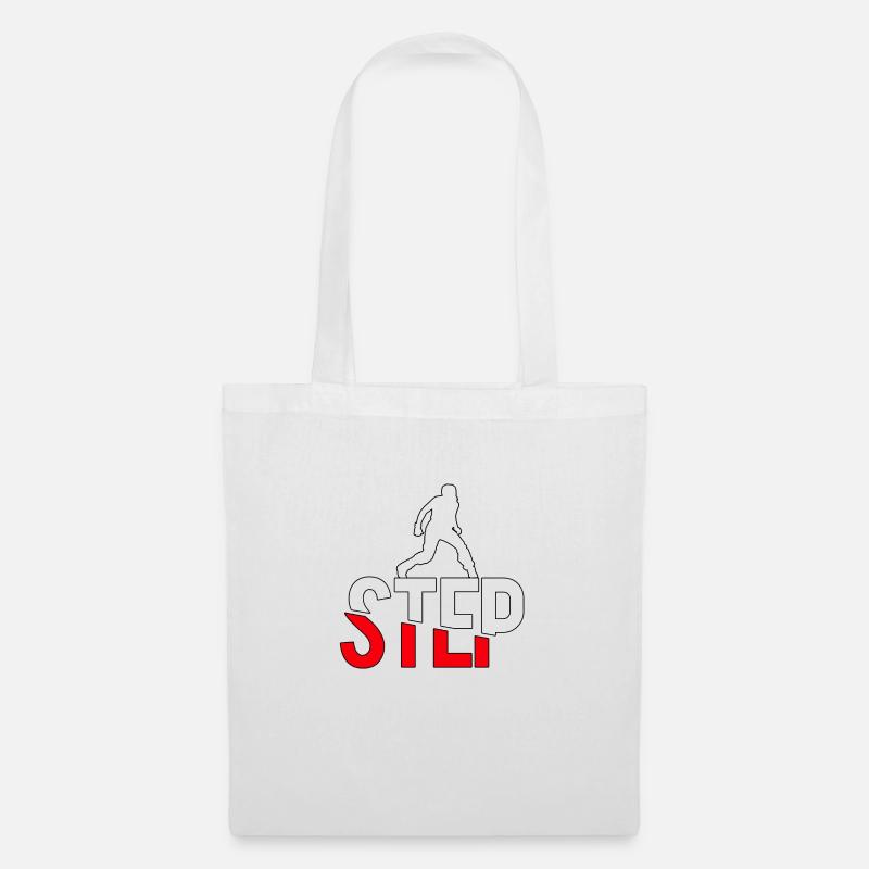 STEP - Tote Bag - white