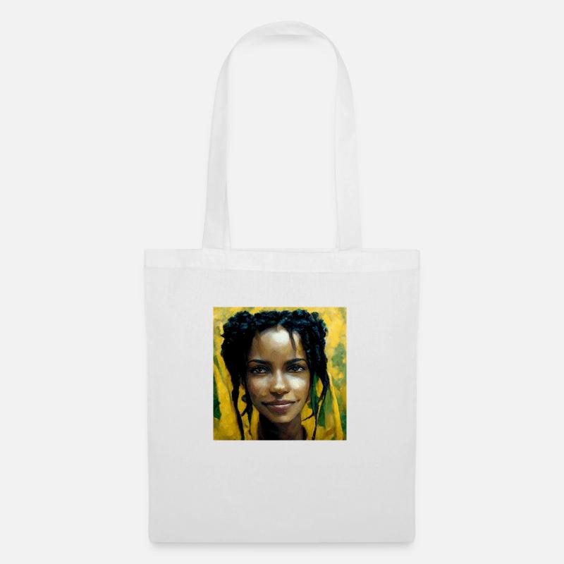 Rasta Astronaut - Tote Bag - white