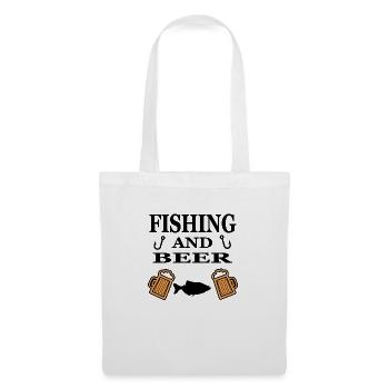 Pêche - Sac en tissu - blanc - Devant