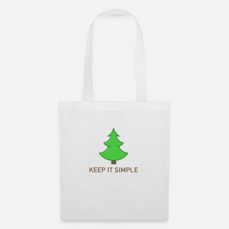 Christmas tree - Tote Bag - white