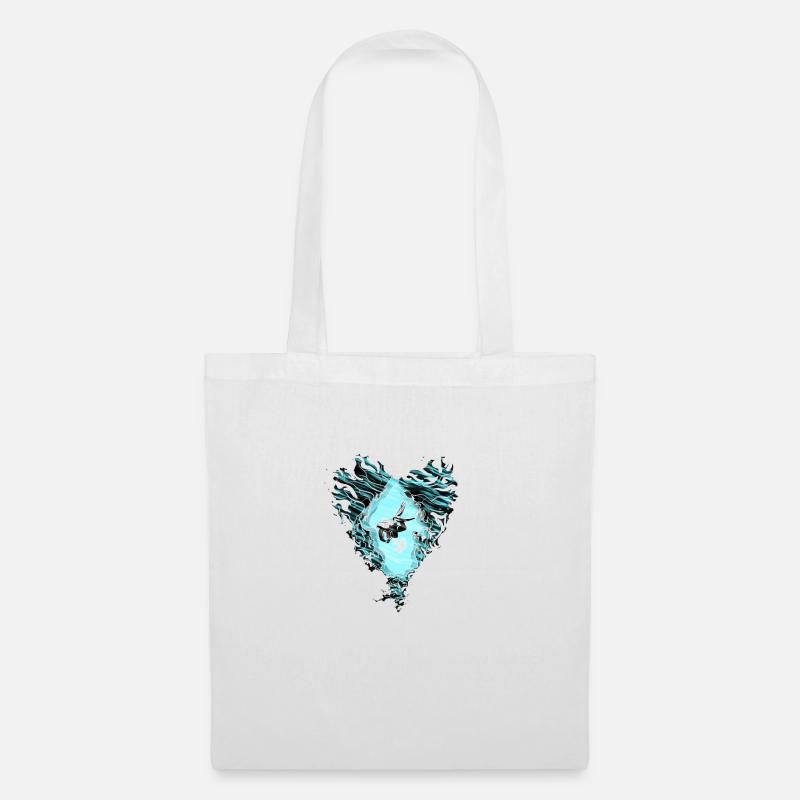 Diver Diving Dive Scuba - Tote Bag - white
