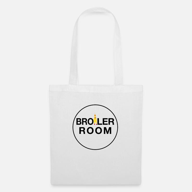 BROILERROOM Design 4 with Chicken - Stoffbeutel - Weiß