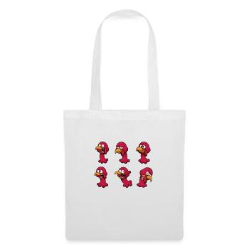 Visages de la Turquie - Sac en tissu - blanc - Devant