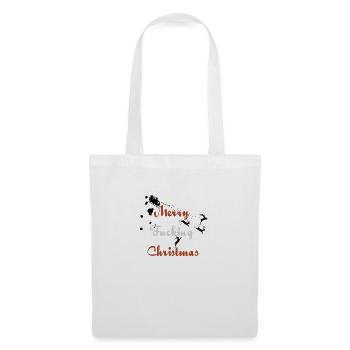 Joyeux putain de Noël - Sac en tissu - blanc - Devant