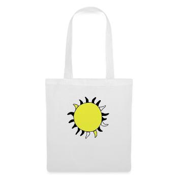 Sun Summer Watercolor Nature Beach Sky Vector - Tote Bag - white - Front