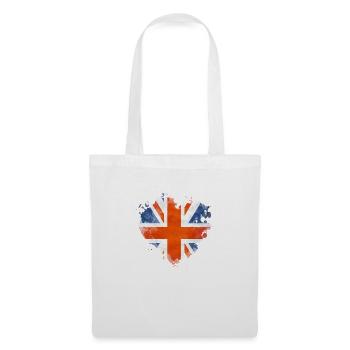 Angleterre Royaume-Uni Londres Anglais britannique Royaume-Uni - Sac en tissu - blanc - Devant