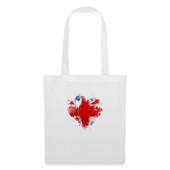 Angleterre Royaume-Uni Londres Anglais britannique Royaume-Uni - Sac en tissu - blanc - Devant