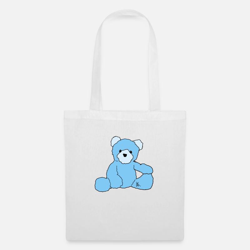 Teddy - Stoffbeutel - Weiß