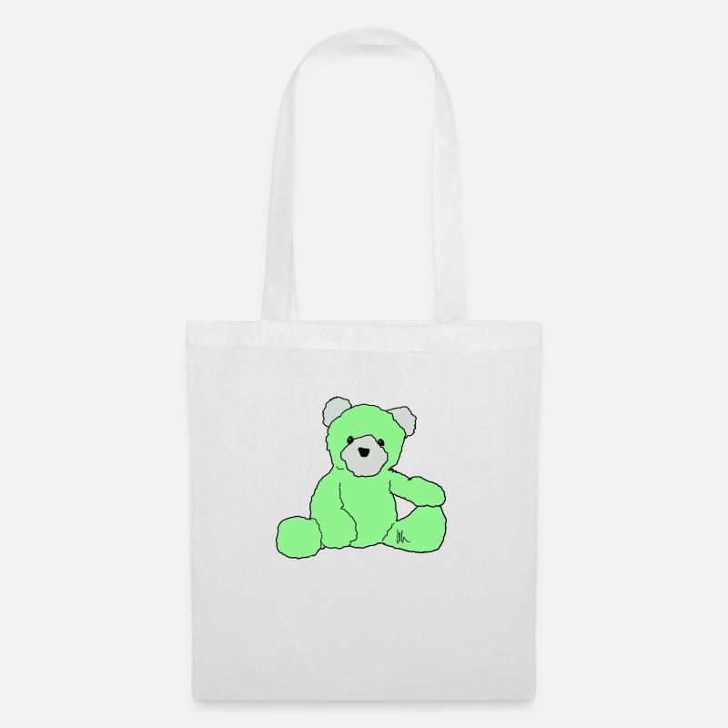 Teddy - Stoffbeutel - Weiß