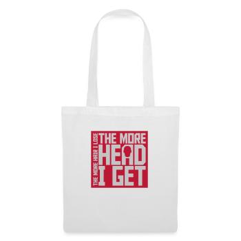 J’ai plus de tête - Sac en tissu - blanc - Devant