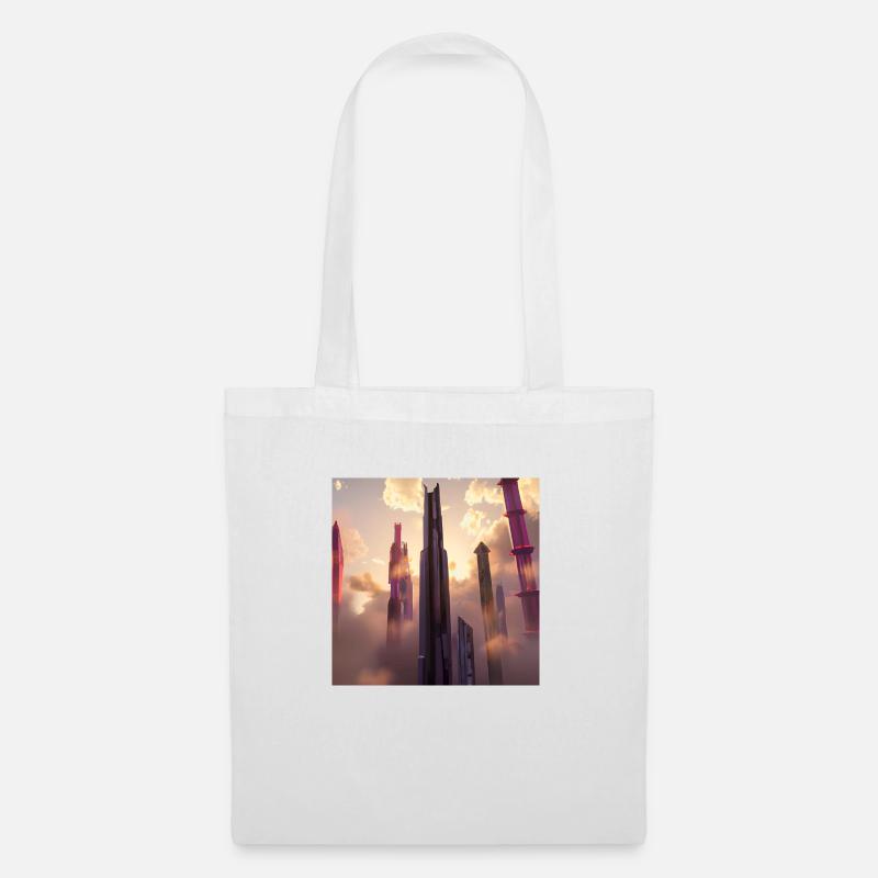 Skyscraper - Tote Bag - white