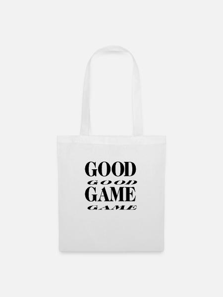 Game Gaming PC - Stoffbeutel - Weiß