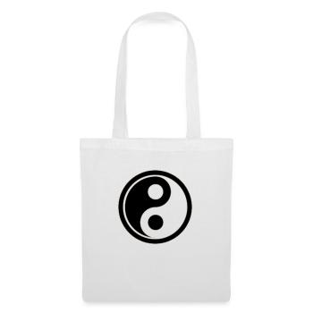 Yin Yang - Stoffbeutel - Weiß - Vorne