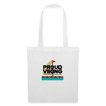 PROUD VIKING - Tote Bag - white - Front