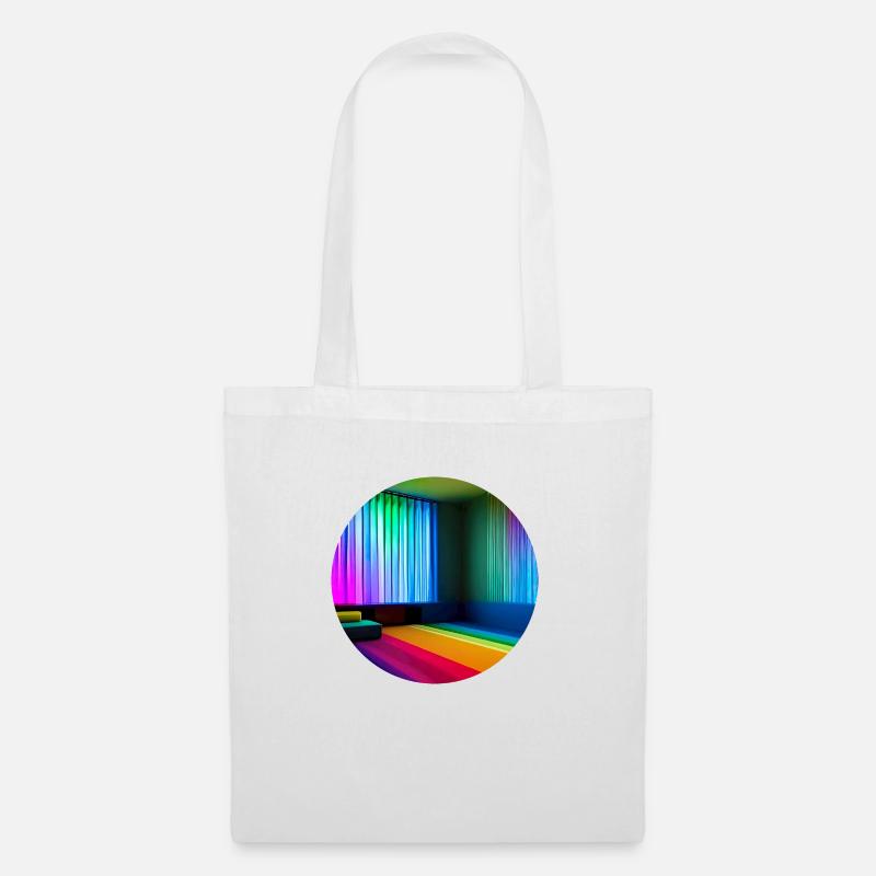Liminal Space Digital Art - Tote Bag - white