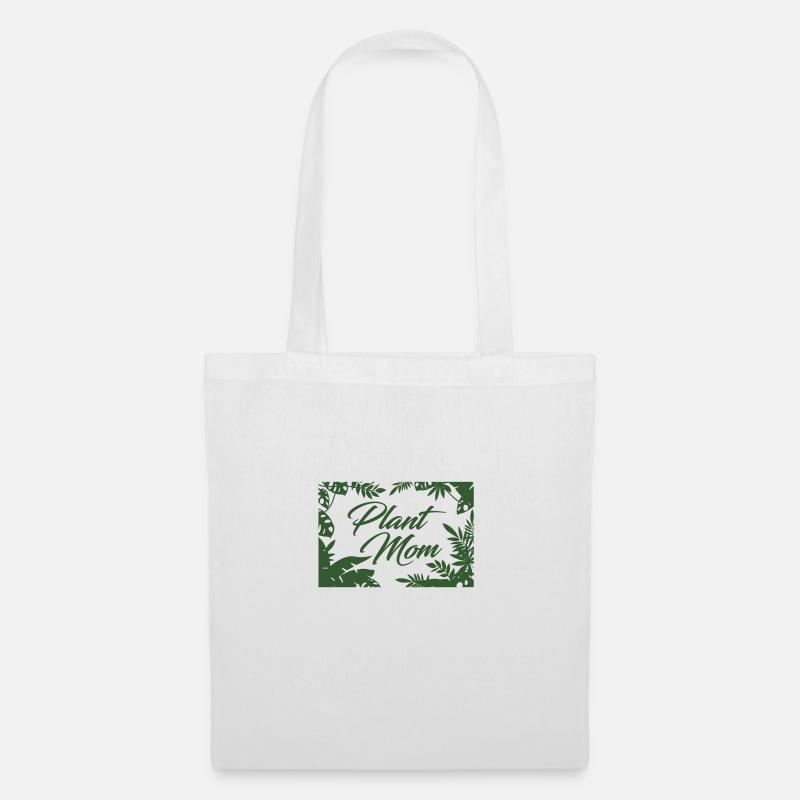Plant Mom - Stoffbeutel - Weiß