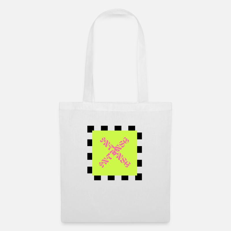 \\INTENSE// - Sac en tissu - blanc