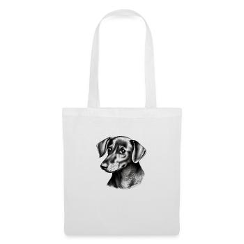 Hundebesitzer Labrador Hunde Terrier Hundehalter - Stoffbeutel - Weiß - Vorne