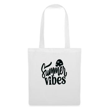 Summer Vibes - Stoffbeutel - Weiß - Vorne