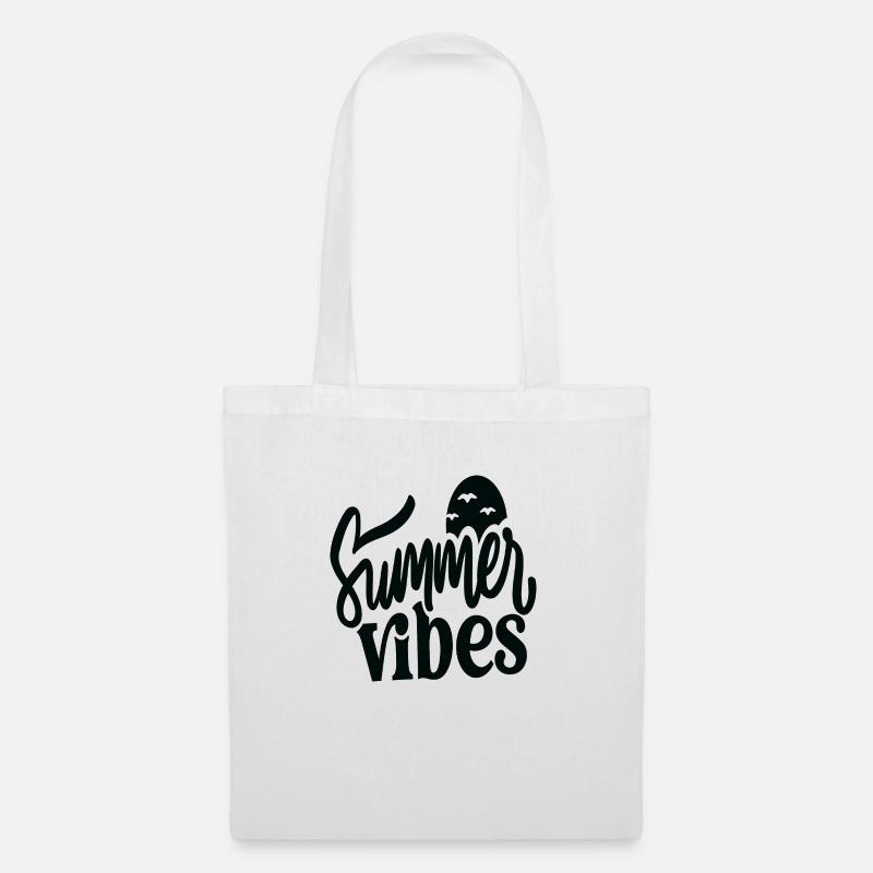 Summer Vibes - Stoffbeutel - Weiß
